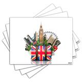 Jogo Americano - Inglaterra com 4 peças - 423Jo - Allodi