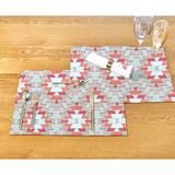 Jogo Americano Jacquard Nillo 33x50cm 02 Peças Lacre - Ecaza