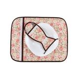 Jogo americano matelado e porta talheres floral - Recanto da costura
