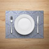 Jogo Americano Mdecore Ornamental 40x28cm Azul