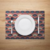 Jogo Americano Mdecore Ornamental 40x28cm Colorido
