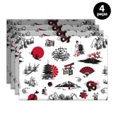 Jogo Americano Mdecore Sushi 40x28cm Colorido