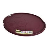 Jogo Americano para Comedouro de Gatos Vinho Pet Flex