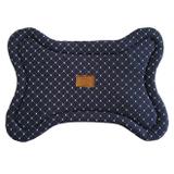 Jogo Americano Para Pet Com Espuma 43x60 Cm Marinho Fábrica Pet