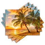 Jogo Americano - Praia com 4 peças - 454Jo - Allodi