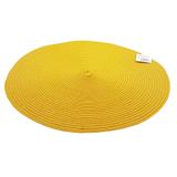 Jogo americano pvc amarelo unidade 37x37cm - futuro