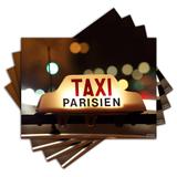 Jogo Americano - Taxi Paris com 4 peças - 436Jo - Allodi