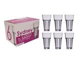 Jogo C/6 Copos de Vidro Sydney 360ml - Monalisa