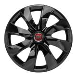 Jogo Calota Aro 13 Linha Black Fiat Palio Uno Siena- 4peças - Elitte
