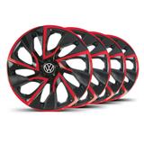 Jogo Calota DS4 Aro 14 Red Cup VW Fox - Elitte
