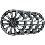 Jogo calota esportiva aro 13 Passat Black - Universal Ford GM VW Fiat Renault Toyota Nissan Hyundai - Elitte