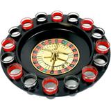 Jogo Cassino Roleta Shot Com 16 Copos de Vidro Bebida Drink - Onix