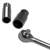 Jogo Chave de Vela com Catraca 5 Peças 686051 Lee Tools
