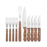 Jogo Churrasco INOX 10PC Dynamic Tramontina 22399037