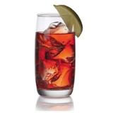 JOGO COM 4 COPOS ALTO DE VIDRO ADELLA - 370ml - Kenya