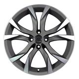 Jogo com 4 Rodas Scorro S-215 aro 15 4 x 100 Diamante grafite fosco tala 6 ET 36