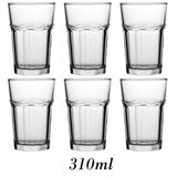 Jogo com 6 copos de vidro Allure 310ml - Bon gourmet