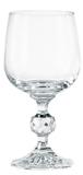 Jogo com 6 taças de cristal para água / vinho tinto Bohemia linha Klaudie 230 ml