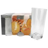 Jogo / Conj. 06 Copos Bolonha Vidro 260ml Clink