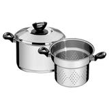 Jogo Cozi Pasta Tramontina 65720400 Solar Baquelite 2 Pçs Inox