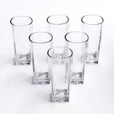 Jogo de 06 copos vidro p/refresco 245ml - Seletiva ud/original