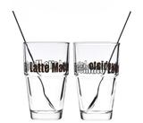 jogo de 2 copos latte macchiato solo 410 ml incolor - Leonardo