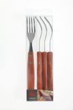 Jogo de 4 Garfos de mesa para Churrasco - Lol utilidades