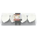 Jogo De 4 Porta Petisco De 12x7,5x3cm, De Porcelana - Jogo De 4 Porta Petisco 3 - Ovenchef