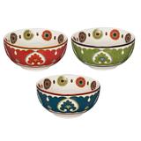Jogo de 6 bowls Royal Suzani em porcelana 16,5cm - 20919 - L hermitage
