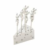 Jogo De 6 Palitos Para Petisco Mouse Com Base De Queijo - Rojemac