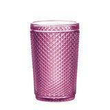 Jogo de 6 Pc Copos Altos De Vidro Bico De Jaca Lilás 355Ml - Bon gourmet