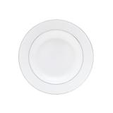 Jogo de 6 Pc Pratos De Porcelana P/Sobremesa Bone China Nice Silver 20Cm - Wolff