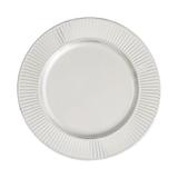 Jogo de 6 Pc Sousplat Prateado De Plástico Bright 33Cm - Bon gourmet