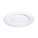 Jogo de 6 Pratos de Jantar de Porcelana 26cm Vendange Rojemac Branco