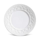 Jogo de 6 Pratos de Sobremesa Cestino Branco - Porto brasil