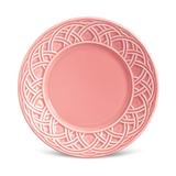 Jogo de 6 Pratos de Sobremesa Cestino Rosa - Porto brasil