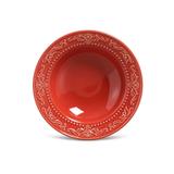 Jogo de 6 Pratos Fundos Acanthus Vermelho - Porto brasil