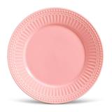 Jogo de 6 Pratos Rasos Pérgamo Rosa - Porto Brasil