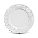 Jogo de 6 Pratos Sobremesa Peniche Branco - Porto brasil