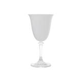 Jogo de 6 Taças P/Vinho Tinto De Cristal Ecológico Kleopatra/Branta Branca 290Ml - Prestige
