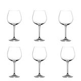 Jogo De 6 Tacas Para Vinho Tinto Beatriz Em Cristal Ecologico 740Ml A24,5Cm Transparente - 24826 - L hermitage