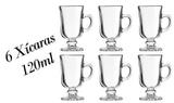 Jogo de 6 Xícaras 120ml Cappuccino - Crisal