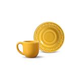Jogo de 6 Xícaras de Café Acanthus Mostarda - Porto brasil