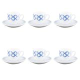 Jogo de 6 xícaras para café Rojemac arpeggio 100ml