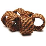 Jogo de Argolas para Guardanapo Rattan Tyft Organic Yoi