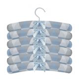 Jogo de Cabides 6pçs Losango Azul - Laura baby