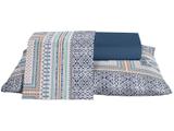 Jogo de Cama/Lençol Queen Size 100% Algodão - Santista Home Design Scarf 4 Peças