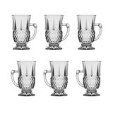 jogo de Caneca Capuccino 205Ml Long Champ Roma 6 Peças - Cmz