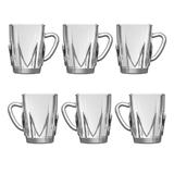 Jogo de Caneca Capuccino M Lion 265Ml com 6 Peças - Cmz