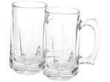 Jogo de Canecas de Chopp/Cerveja de Vidro - 355ml 2 Peças Stein 1706901C2